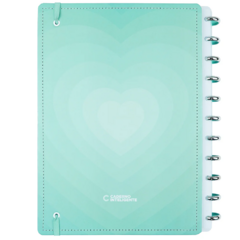 CADERNO TURQUOISE LOVE - GRANDE - comprar online