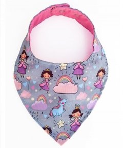 Babero Bandana Hadas y Unicornios