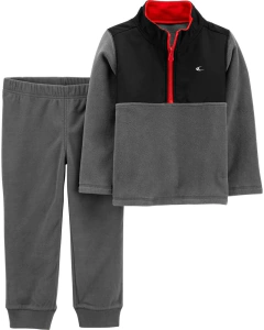 Set 2 Piezas - Buzo y Pantalón Micropolar "Gris"