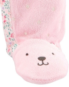 Pijama/Osito Toalla "Corazón" con piecitos en internet