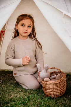 Sweater de Hilo "TYLER" Arena - tienda online