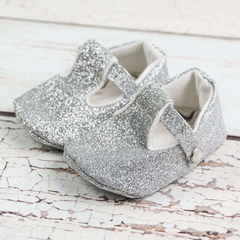 Guillermina No Caminante Glitter Plata