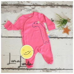 Pijama/Osito Algodón "Dino" Nena - comprar online