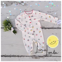 Pijama/Osito Algodón "Floral" - comprar online