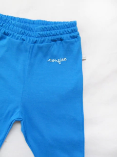 Pantalón Largo Liviano PAMBOKIDS Azul