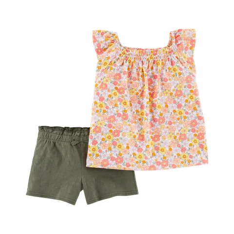 Set 2 Piezas - Musculosa y Short "Spring"