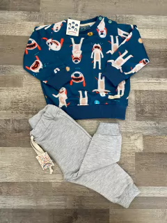 Pantalón Largo PAMBOKIDS Gris - Luna Lunita