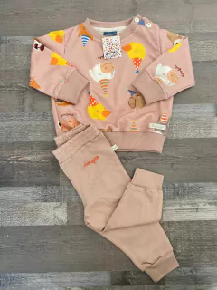 Pantalón Largo Liviano PAMBOKIDS Nude