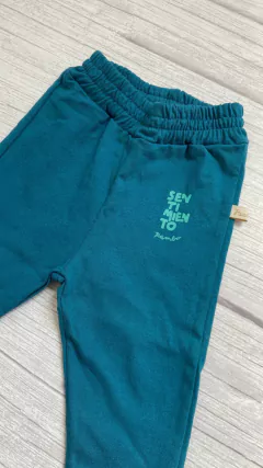 Pantalón Largo Liviano PAMBOKIDS Petróleo