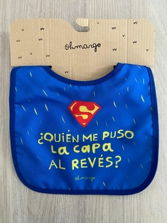 Babero Superman - tienda online