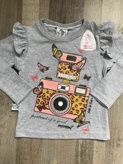 Remera ML PATA DE CABRA Gris en internet