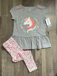 Set 2 Piezas - Remera y Calza "Unicornio" - comprar online