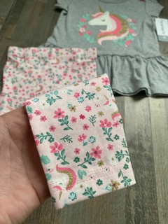 Set 2 Piezas - Remera y Calza "Unicornio" en internet