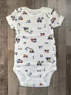 Body Mangas Cortas Blanco Constructor - comprar online