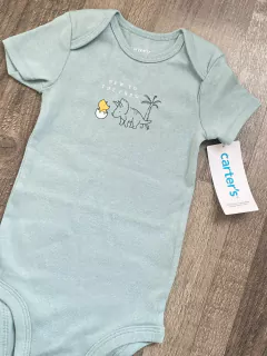Body Mangas Cortas Celeste "Dino"