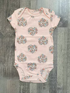 Body Mangas Cortas Rosa Flores - comprar online