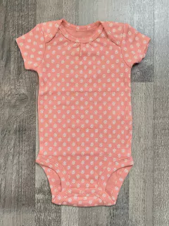 Body Mangas Cortas Rosa Estampado - comprar online