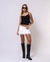 Mini Saia Renda Branca - loja online