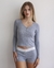 Mini Shorts Boxer Cinza