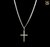 Corrente grumet (2.2mm)(60cm) ping cruz 01 - Prata 925
