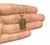 pingente tudo posso (2x1,2cm) - Banhado a ouro 18k - comprar online