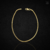 Pulseira veneziana 1.5mm 21cm - Banhado a ouro 18k - comprar online