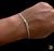 pulseira grumet 3mm 21cm - Prata 925