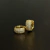 Brinco Argola cravejado Banhada a ouro 18k 11,5x5,5mm - comprar online