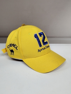 Gorra Ayrton Senna 12 Team Lotus Honda F1 Camel Gabardine - TC GARAGE