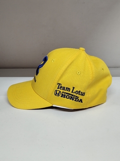 Gorra Ayrton Senna 12 Team Lotus Honda F1 Camel Gabardine - tienda online