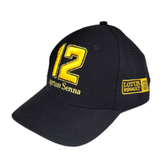 Gorra Ayrton Senna 12 Team Lotus Renault F1 Jps Gabardine