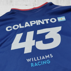 Imagen de Camiseta Williams Racing Franco Colapinto 43 F1 Remera