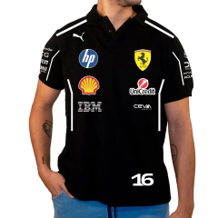 Chomba Scuderia Ferrari Charles Leclerc 16 2025 F1 Black en internet