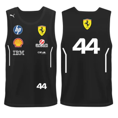 Musculosa Scuderia Ferrari Lewis Hamilton 44 2025 F1 Black - comprar online