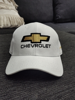 Gorra Chevrolet Gabardina White - tienda online