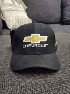 Gorra Chevrolet Gabardina Black - TC GARAGE