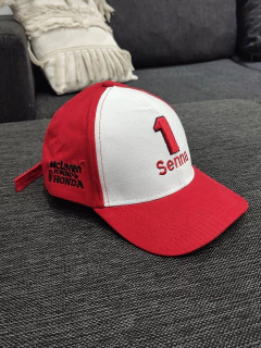 Gorra Ayrton Senna Mclaren Honda 1 Bordada F1