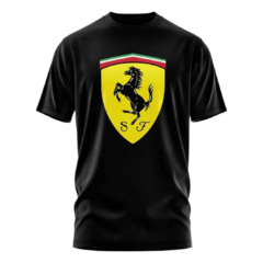 Remera Ferrari Black negra - comprar online