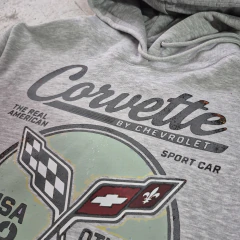 Buzo Corvette by Chevrolet USA 53 gris