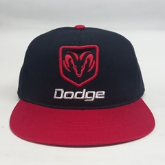 Gorra Dodge TC gabardina bordada Plana - TC GARAGE