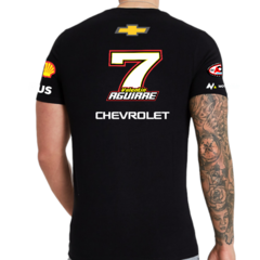 Remera Chevrolet Tc Valentin Aguirre Negro en internet