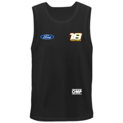 Musculosa Agustin Martinez Ford TC negro - comprar online