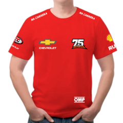 Remera Chevrolet Tc Sergio Alaux Rojo - comprar online