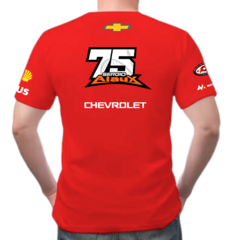 Remera Chevrolet Tc Sergio Alaux Rojo en internet