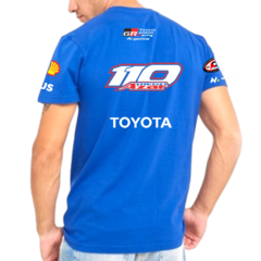 Remera Toyota Tc Diego Azar Azul Francia en internet