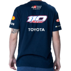 Remera Toyota Tc Diego Azar Azul Marino en internet