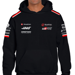 Buzo Moneygram Haas F1 Team Toyota Gazoo Racing negro - comprar online