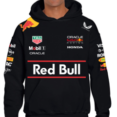 Buzo Oracle Red Bull F1 negro - comprar online