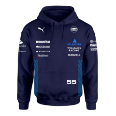 Buzo Carlos Sainz Williams Racing F1 Azul Marino en internet