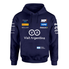 Buzo F2 Franco Colapinto Williams F1 Blue